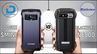 Doogee Smini vs Blackview N6000 [upl. by Martguerita]