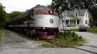 Tennessee Central Railroad Museum Excursion On Nashville amp Eastern Railroad [upl. by Ytnom656]