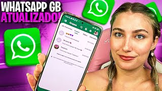 🚨SAIU WHATSAPP GB ATUALIZADO 2024 com bugs resolvidos 1998 [upl. by Ahseenal]