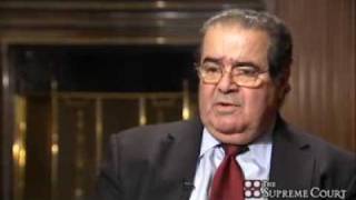 Justice Scalia on Judges [upl. by Euqinaj]