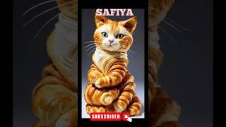 Cake shaped like a Bengal cat cak viral viralvideo safiya shorts [upl. by Niac]