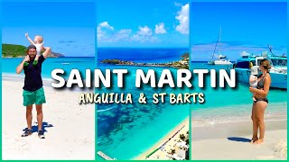 SAINT MARTIN This is Caribbean PARADISE With Trips to ANGUILLA amp ST BARTS [upl. by Samid69]