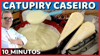 CATUPIRY CASEIRO PARA PIZZAS LAZANHAS E LANCHES UMA DELÍCIA [upl. by Kirchner875]