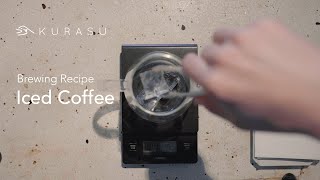 アイスコーヒー抽出レシピ ハリオV60 Iced Coffee brewing Recipe with Hario V60 [upl. by Tertius]