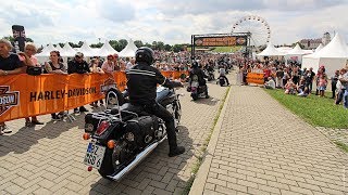 Dresden Harley Days  Parade filmed with GoPro [upl. by Norvun]