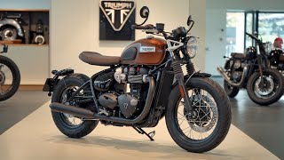 quot2025 Triumph Bonneville Bobber The Ultimate Fusion of Heritage and Powerquot [upl. by Keyte746]