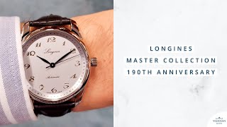 This is the Longines 190 Anniversary Watch  Master Collection [upl. by Roger]