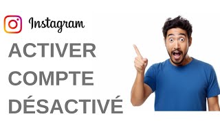 Comment Activer Un Compte Instagram Desactivé  2024 [upl. by Perkins]