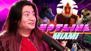 Music Producer THRILLED by Hotline Miami Soundtrack [upl. by Notffilc]