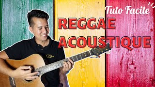 Tuto Reggae  Comment avoir une bonne rythmique en acoustique  Cours guitare facile pour débutant [upl. by Harvison689]