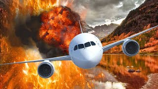 Depressurization Plane  Emergency Landing On The Road  Survival Scenarios Chances 1  Besiege [upl. by Rraval188]