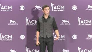 Scotty McCreery Press Room Interview ACM Awards 2012 [upl. by Kecaj]