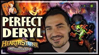 THIS DERYL IS PERFECT  Hearthstone Battlegrounds [upl. by Pavel]