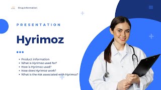 Hyrimoz  Product information uses dosage mechanism  adalimumab [upl. by Cyprus31]