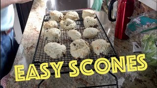 The EASIEST Plain Flour Scones Recipe [upl. by Alleuqram]