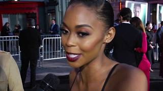 Nafessa Williams talks playing a queer superhero in Black Lightning [upl. by Kired]