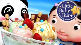 Ice Cream Song  Nursery Rhymes for Babies by LittleBabyBum  ABCs and 123s [upl. by Hofmann]