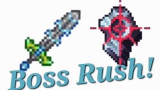 Terraria Boss Rush vs Influx Waver Vanilla Edition [upl. by Sicard]