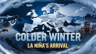 Europe Set for Colder Winter Amid La Niñas Arrive europe americasnowfall winter laniña cold [upl. by Raquela]