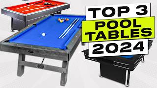 Top 3 BEST Pool Table On Amazon [upl. by Norramic]