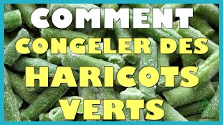 Comment congeler des haricots vert [upl. by Gaddi]