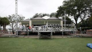 2010 Beaufort Water Festival Stage Setup [upl. by Luisa902]