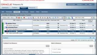 Primavera P6 Enterprise Project Portfolio Management Demo [upl. by Downing401]