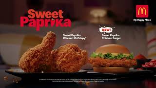 Sweet Paprika Chicken McCrispy® is back with a new way to crunch [upl. by Gennifer]