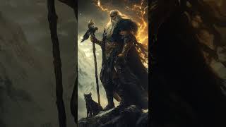 Odin the AllFather of Norse mythology ai history norse norsemythology odin midjourney [upl. by Jeth]