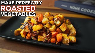 4 cooking tips to make Perfect Roasted Vegetables [upl. by Aimal296]