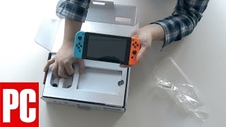 Unboxing the Nintendo Switch [upl. by Edgard896]