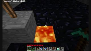 Minecraft Tutorial Obsidian Mining Guide [upl. by Alletse]