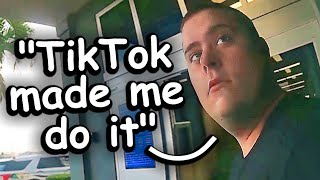 Man Blames TikTok After Making Bomb Threats [upl. by Naivat]