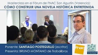 Presentación Masterclass de Santiago Posteguillo [upl. by Hamlin]