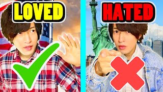 Americans Japanese LOVE VS Americans Japanese HATE [upl. by Lorilee]