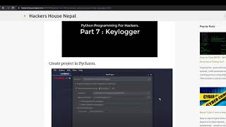 How to Create Keylogger in Python voice via  elevenlabsio [upl. by Airegin]