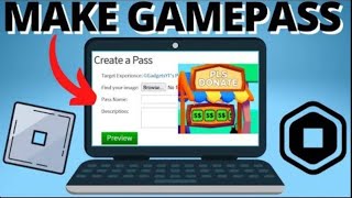 Easy way to make a gamepass [upl. by Ateval]