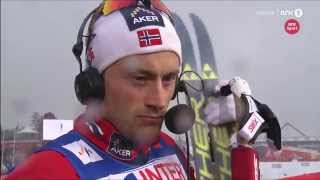 Falun 2015 Interview with Petter Northug after 50km classic [upl. by Fielding]