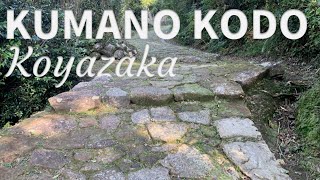 Hiking  World Heritage Kumano Kodo Pilgrimage Trail Koyazaka [upl. by Karin925]