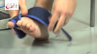 Hallux Valgus Padded Support Splint  66fit [upl. by Aihppa949]