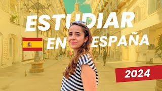 Cómo estudiar en España siendo latino  Visa precios admisiones requisitos mejores opciones [upl. by Aiksa]