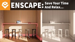 Easiest Way For Rendering And Saving Your Time With ENSCAPE [upl. by Threlkeld]