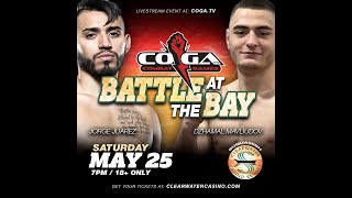 Jorge Juarez vs Dzhamal Mavliudov Battle at the Bay3 [upl. by Jonna]