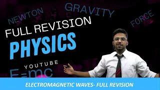 ELECTROMAGNETIC WAVES  Full Revision  ISC Class 12  Boards 2024  Maaheshwari Classes  Arjun Sir [upl. by Daveen105]