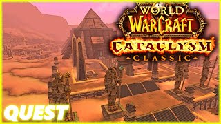 Cataclysm Classic WoW A Disarming Distraction  Quest [upl. by Yelats]