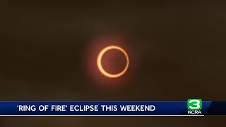 How to see this weekends Ring of Fire solar eclipse in California [upl. by Bealle]