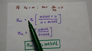 Open Circuited Line and Short Circuited Line  Transmission Line [upl. by Akcirred]