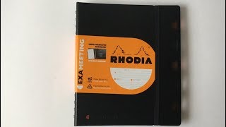 Rhodia Exameeting Organizer [upl. by Clara985]