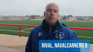 FILIAL  PREVIA VS NAVALCARNERO B  José Cernuda [upl. by Ahsaeyt1]