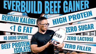 Ini Cocok Untuk Lean Bulk Everbuild BEEF GAINER dengan Hydrolyzed Beef Protein Isolate [upl. by Fleur]